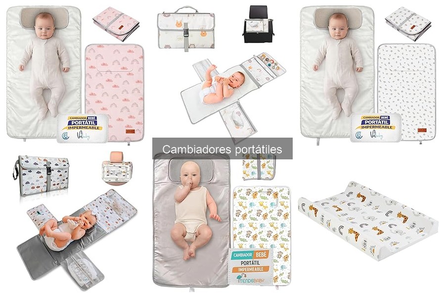 Opiniones sobre los mejores cambiadores portátiles para bebés
