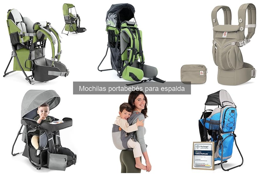 Opiniones sobre mochilas portabebés para espalda