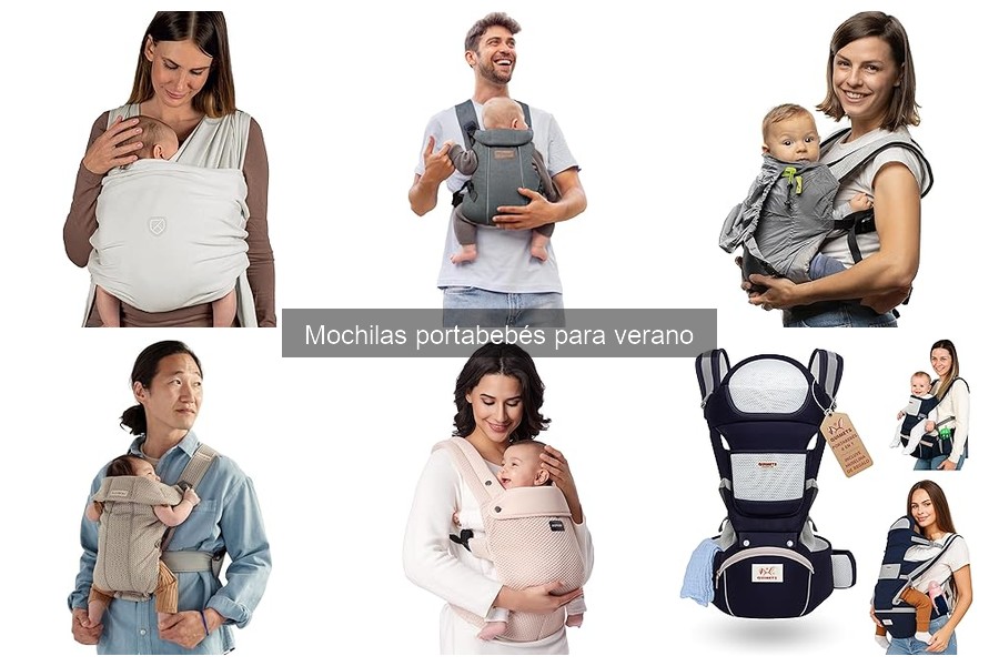 Opiniones sobre mochilas portabebés para verano: experiencias reales