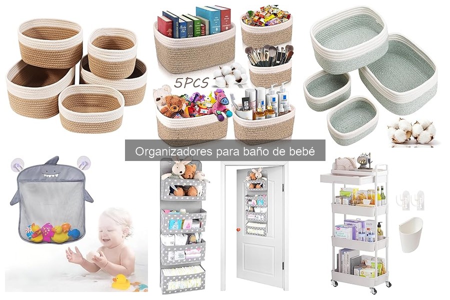 Opiniones sobre organizadores para baño de bebé