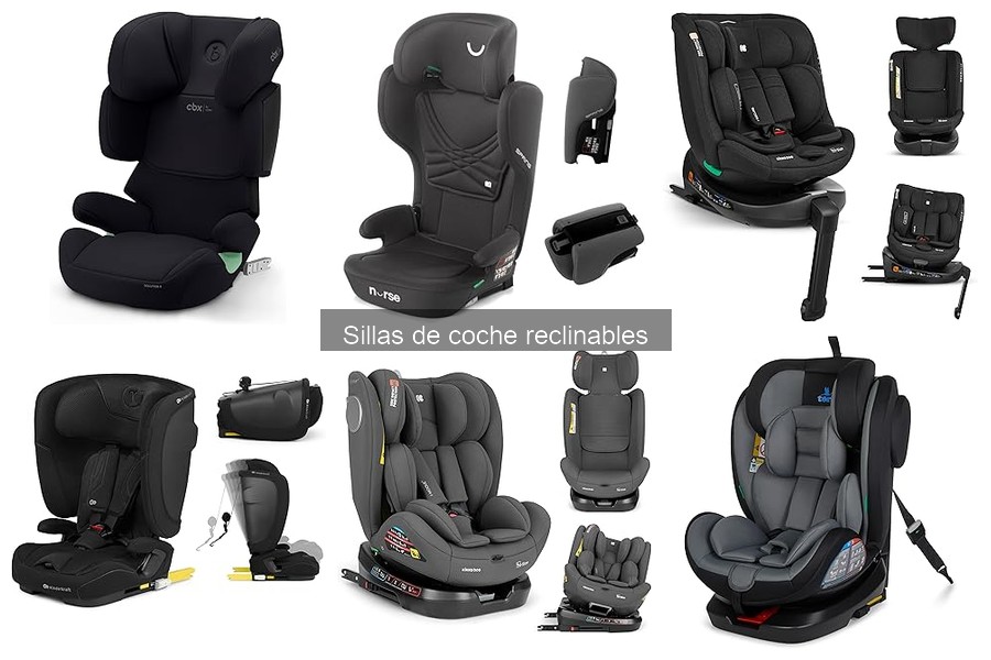 Opiniones sobre sillas de coche reclinables para bebés