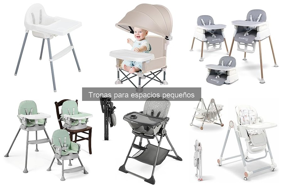 Opiniones sobre tronas para espacios pequeños: ¡Descubre las mejores!