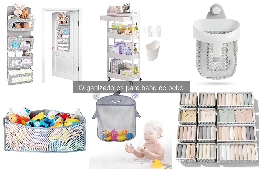 Optimiza el Espacio en el Baño de Bebé con Organizadores
