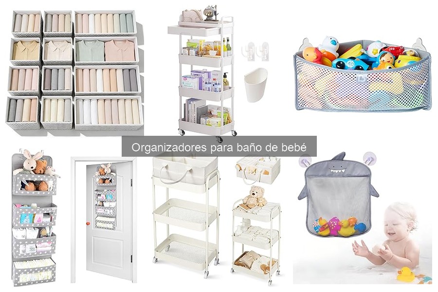 Organizador para baño de bebé DIY: Hazlo tú mismo con ideas creativas
