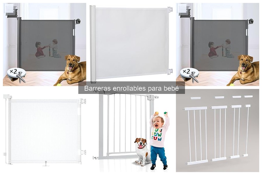 Precios de barreras enrollables para bebé: lo que debes saber