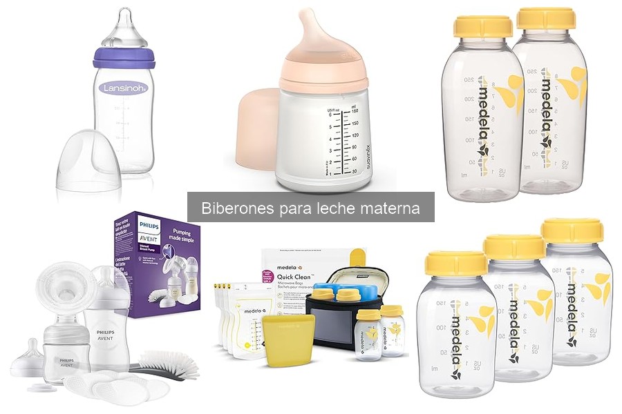 Precios de biberones para leche materna: Comparativa 2023