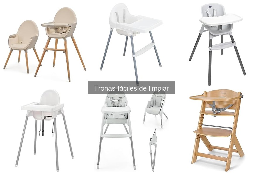 Precios de tronas fáciles de limpiar para bebés