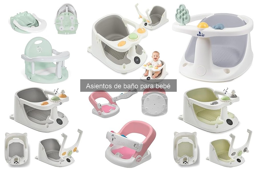 Precios y dónde comprar asientos de baño para bebé