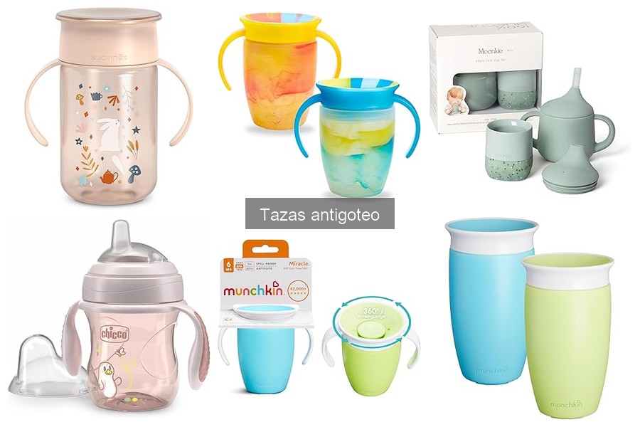 Precios y dónde comprar tazas antigoteo para bebés