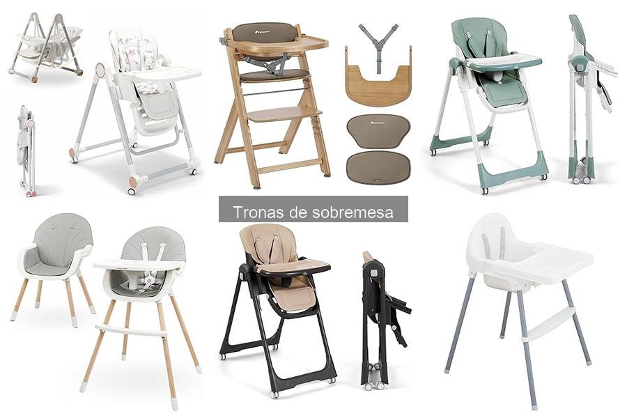 Precios y Dónde Comprar Tronas de Sobremesa para Bebés