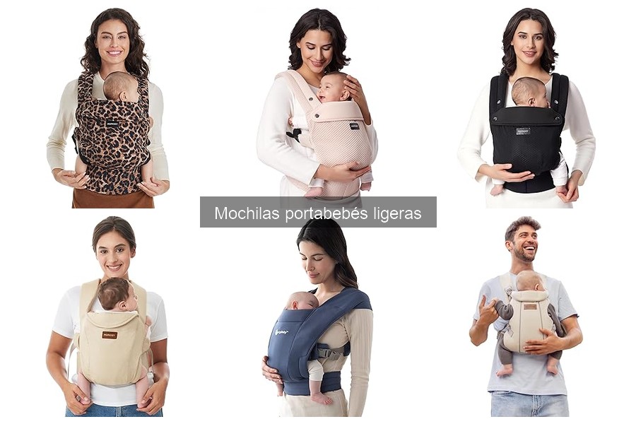 Preguntas frecuentes sobre mochilas portabebés ligeras
