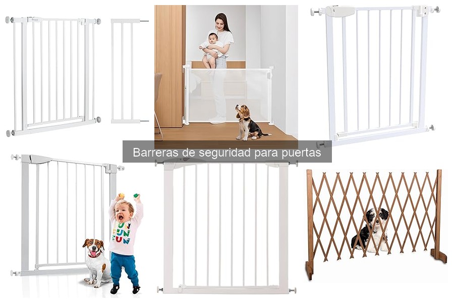 Previene accidentes infantiles con barreras de seguridad