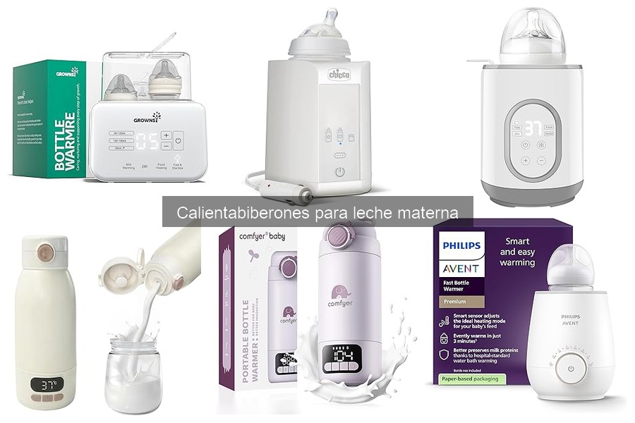 Problemas comunes al usar calientabiberones para leche materna