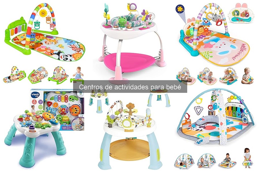 Problemas comunes al usar centros de actividades para bebés