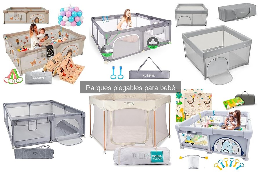 Problemas comunes al usar un parque plegable para bebé