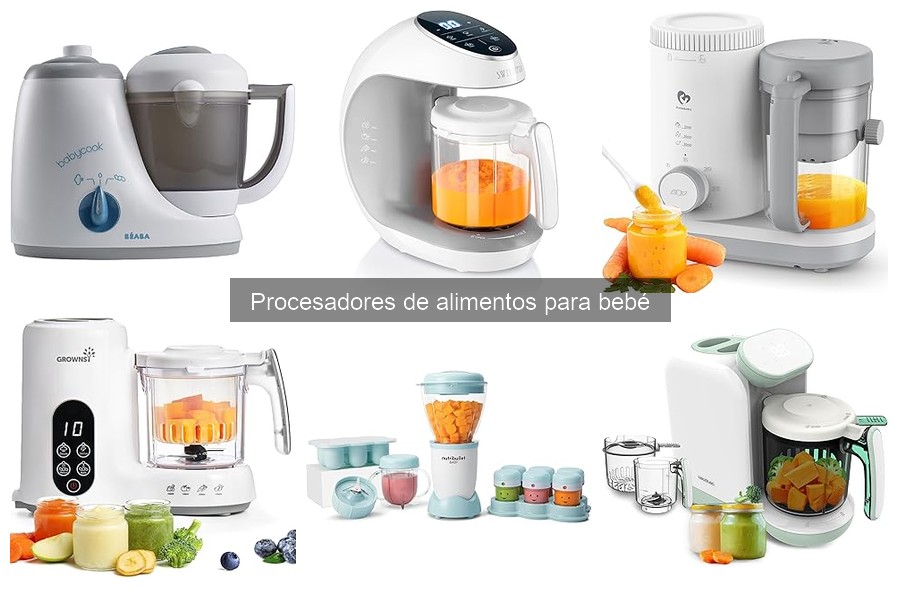 Problemas comunes al usar un procesador de alimentos para bebé