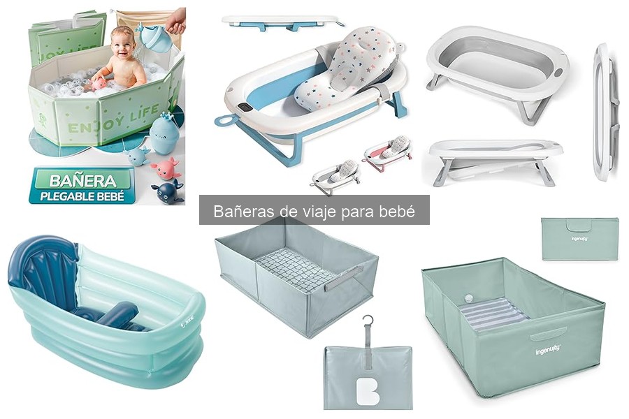 Problemas comunes con bañeras de viaje para bebé y soluciones