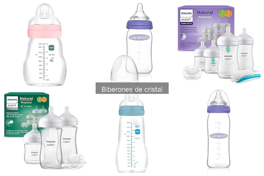 Problemas comunes con biberones de cristal y soluciones