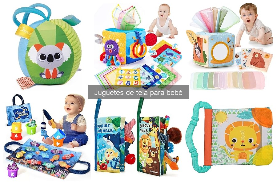 Problemas comunes con juguetes de tela para bebés y soluciones