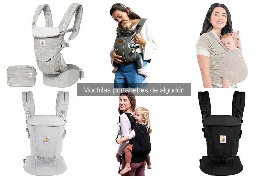 Problemas comunes con mochilas portabebés de algodón