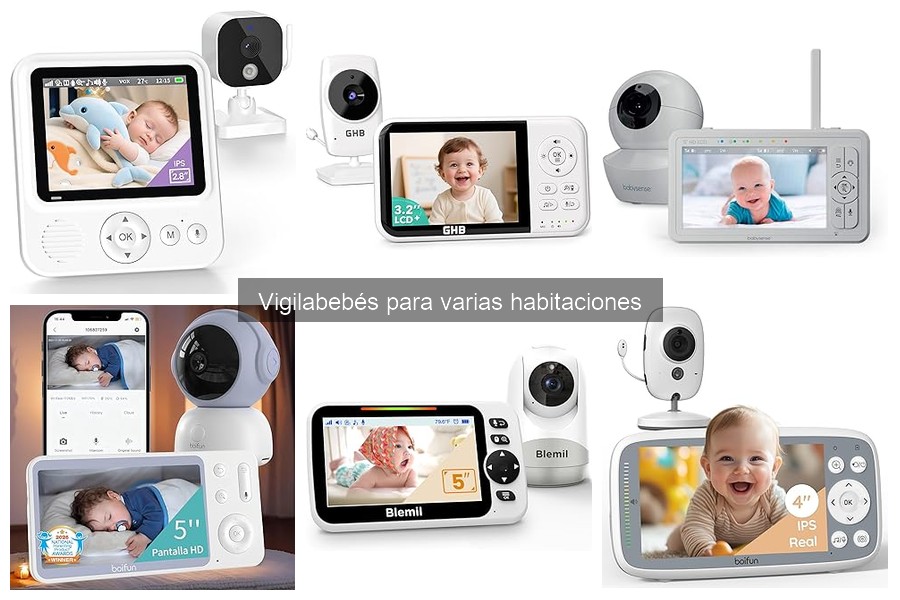 Problemas comunes con vigilabebés para varias habitaciones