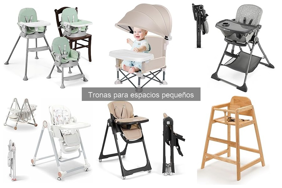 Problemas comunes de tronas para espacios pequeños