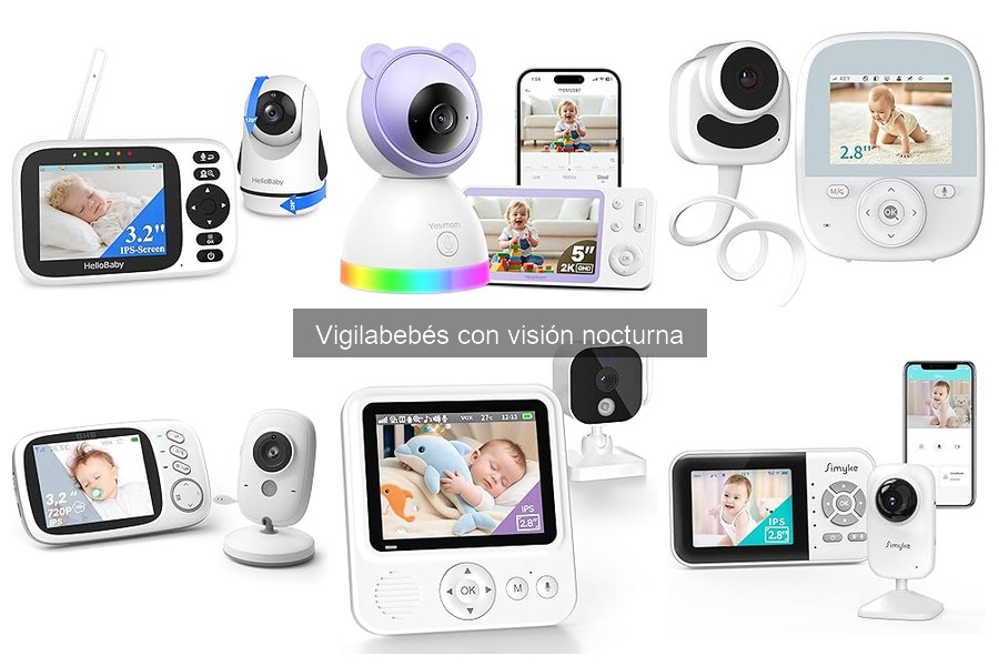 Problemas comunes de vigilabebés con visión nocturna y soluciones
