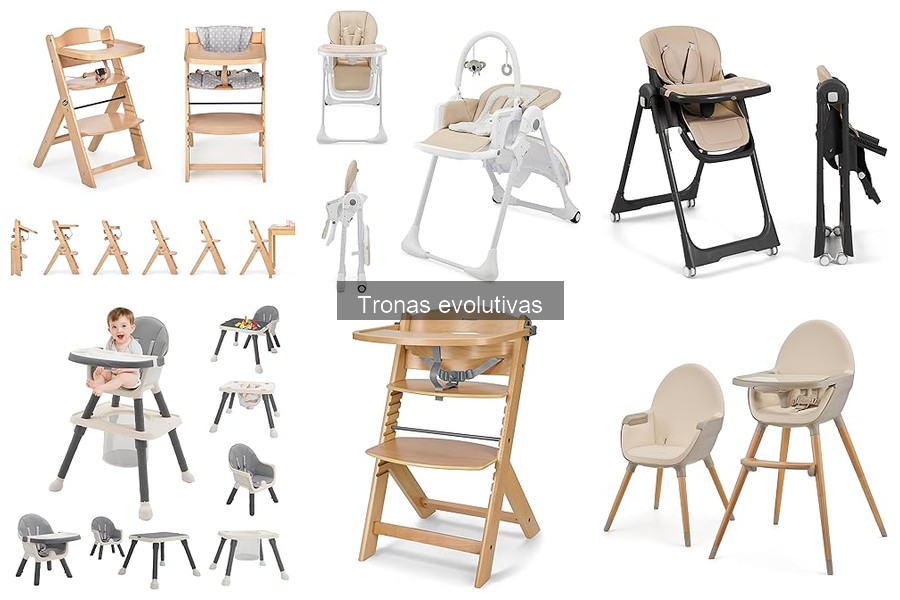 ¿Qué edad se recomienda para usar una trona evolutiva?