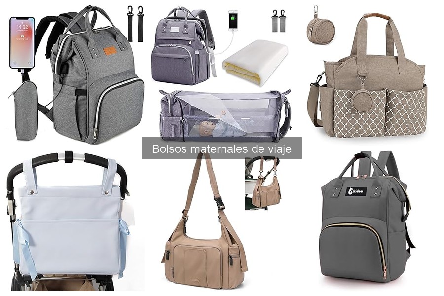 ¿Qué es un bolso maternal de viaje? Características y funciones