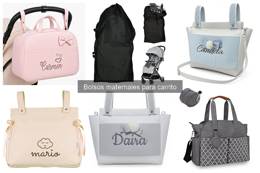 ¿Qué es un bolso maternal para carrito? Características principales