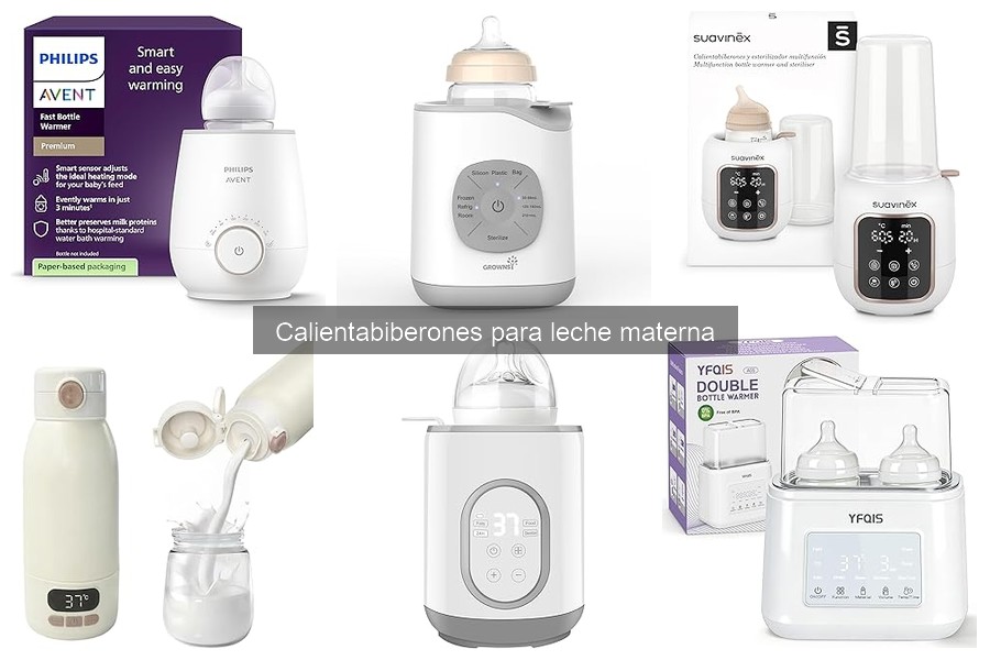 ¿Qué es un calientabiberones para leche materna?