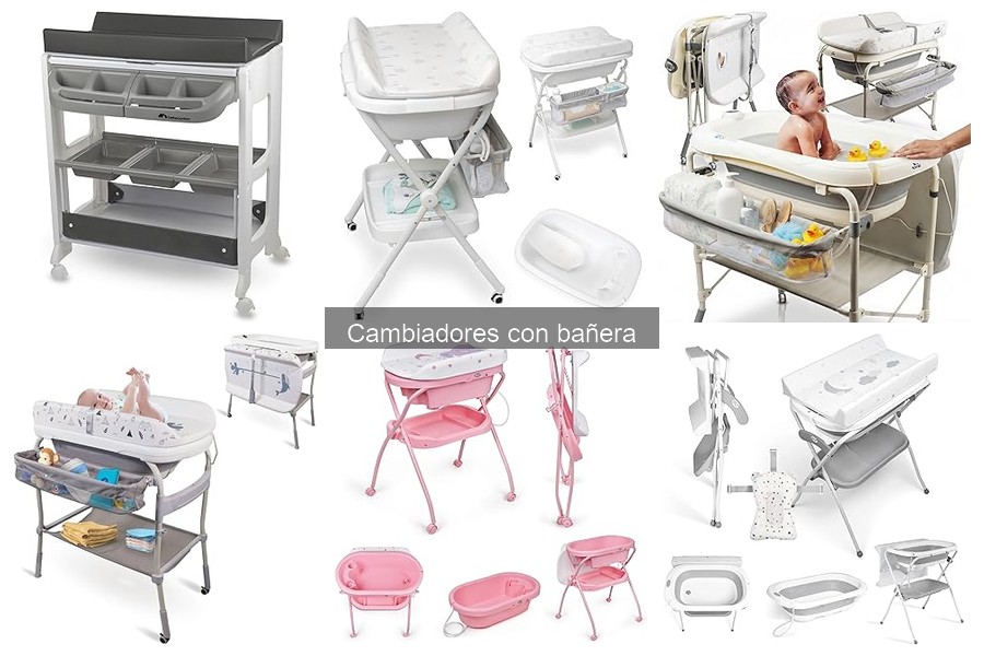 ¿Qué es un cambiador con bañera? Características y más