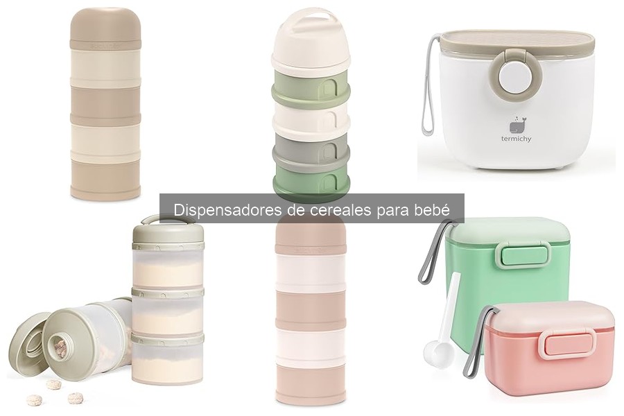 ¿Qué es un dispensador de cereales para bebés?
