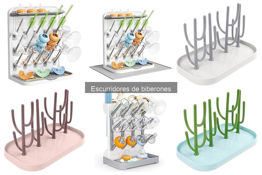¿Qué es un escurridor de biberones y para qué sirve?