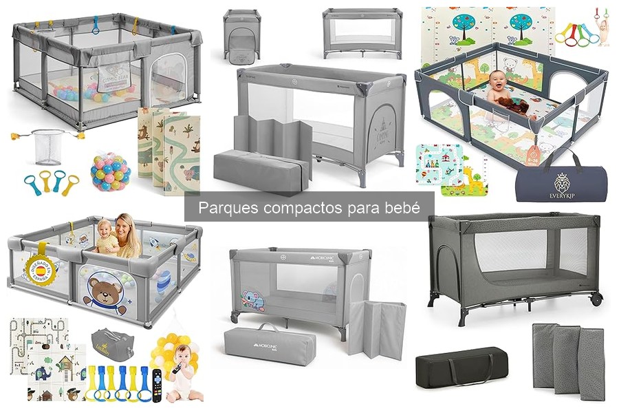 Qué es un parque compacto para bebé: características y ventajas