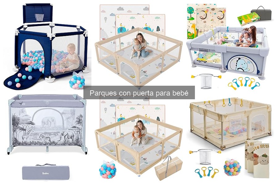 ¿Qué es un parque con puerta para bebé? Características y usos