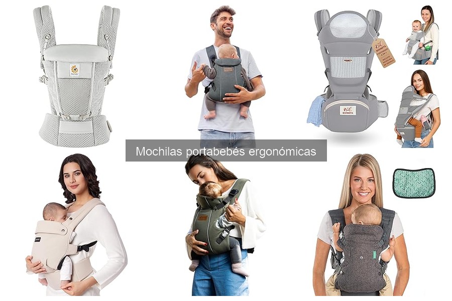 ¿Qué es una mochila portabebés ergonómica? Características y beneficios