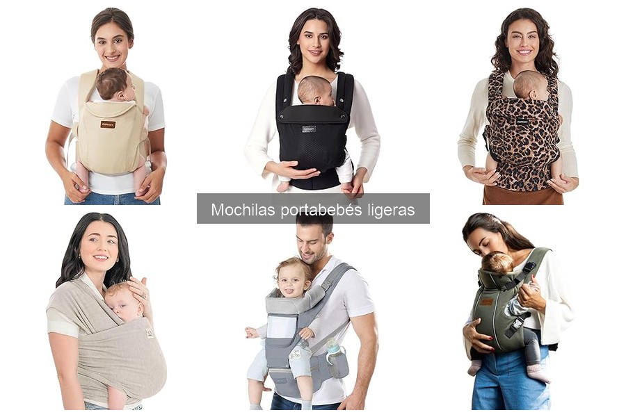 ¿Qué es una mochila portabebés ligera? Beneficios y características