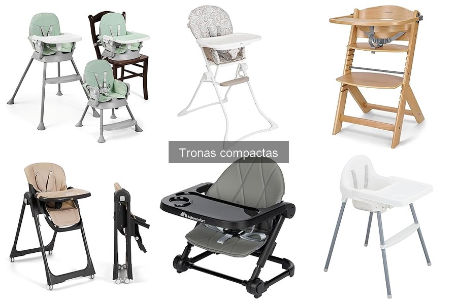 ¿Qué es una trona compacta? Beneficios y características