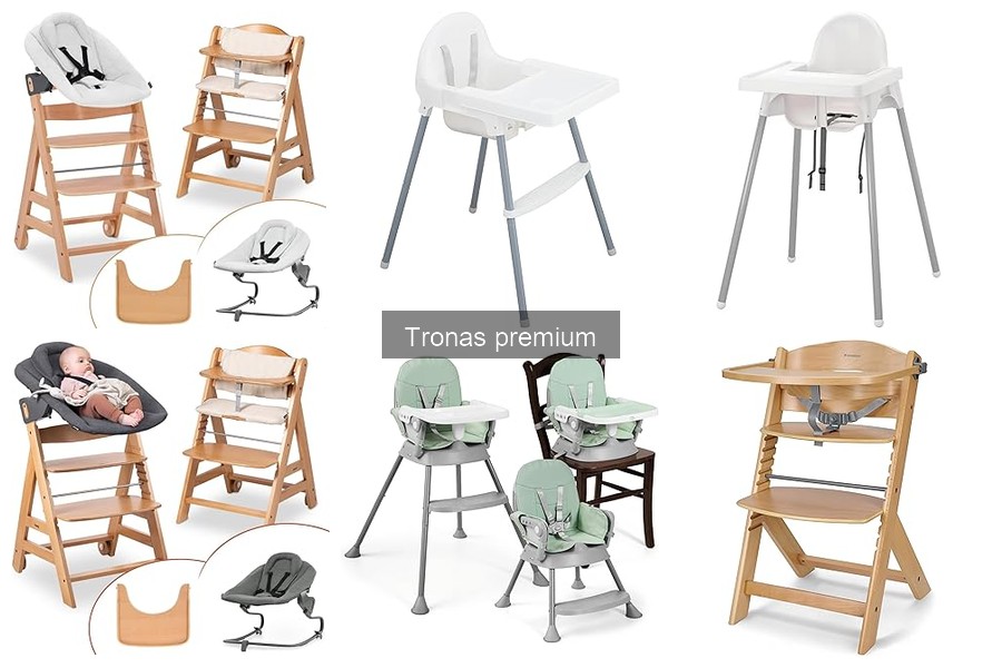 ¿Qué es una trona premium? Beneficios y características