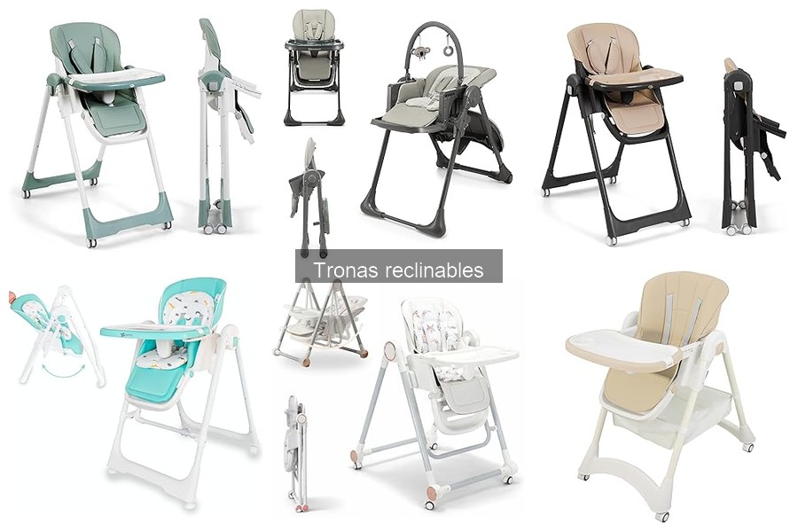 ¿Qué es una trona reclinable? Características y ventajas