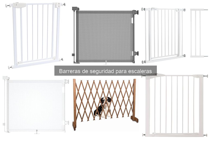 ¿Qué son las barreras de seguridad para escaleras?