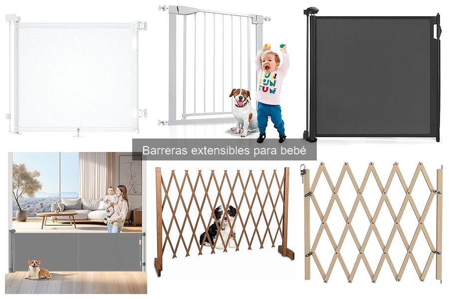 ¿Qué son las barreras extensibles para bebé? Características