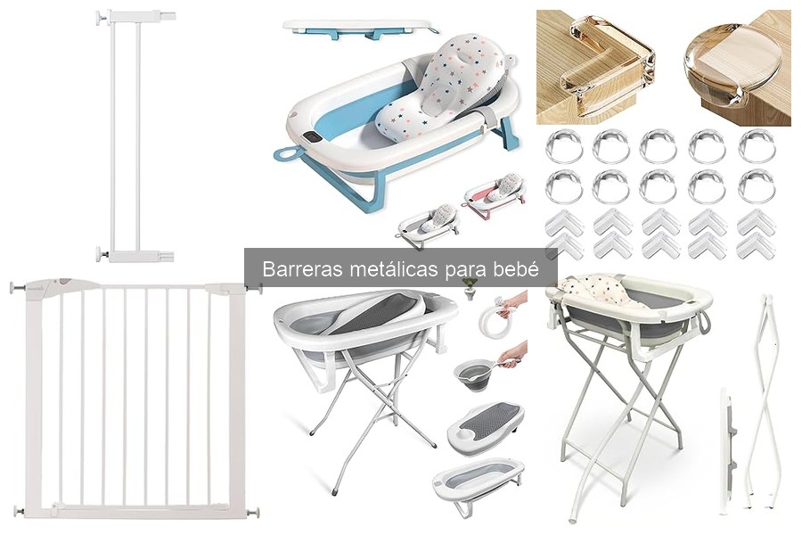 ¿Qué son las barreras metálicas para bebés? Seguridad esencial