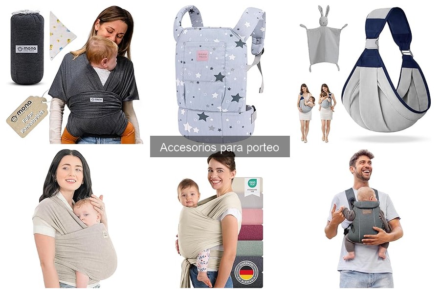 ¿Qué son los accesorios para porteo? Descubre su utilidad