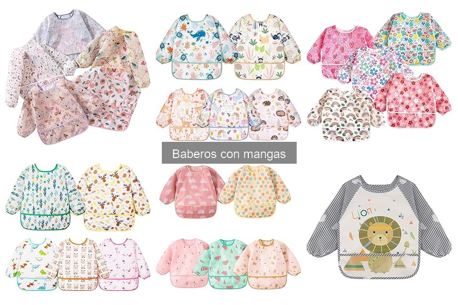¿Qué son los baberos con mangas? Descubre sus beneficios