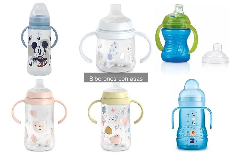 ¿Qué son los biberones con asas? Descubre sus características