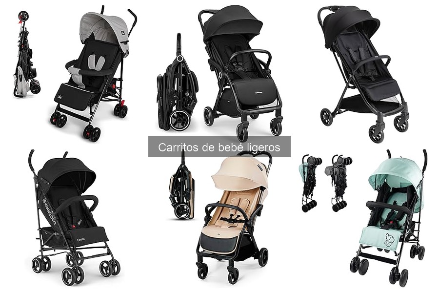 ¿Qué son los carritos de bebé ligeros? Características y ventajas