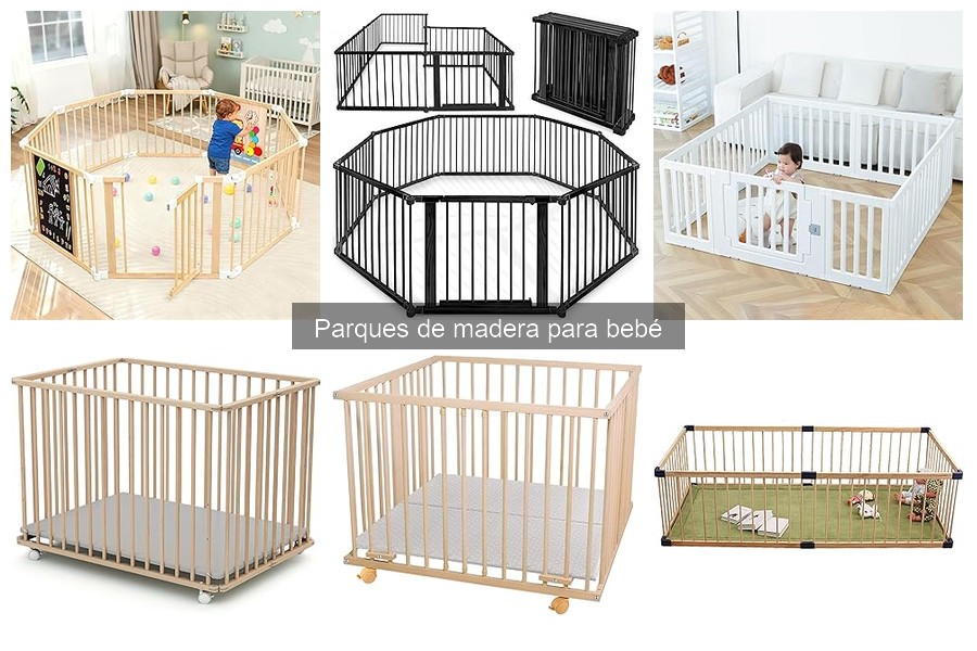 ¿Qué son los parques de madera para bebé? Beneficios y características