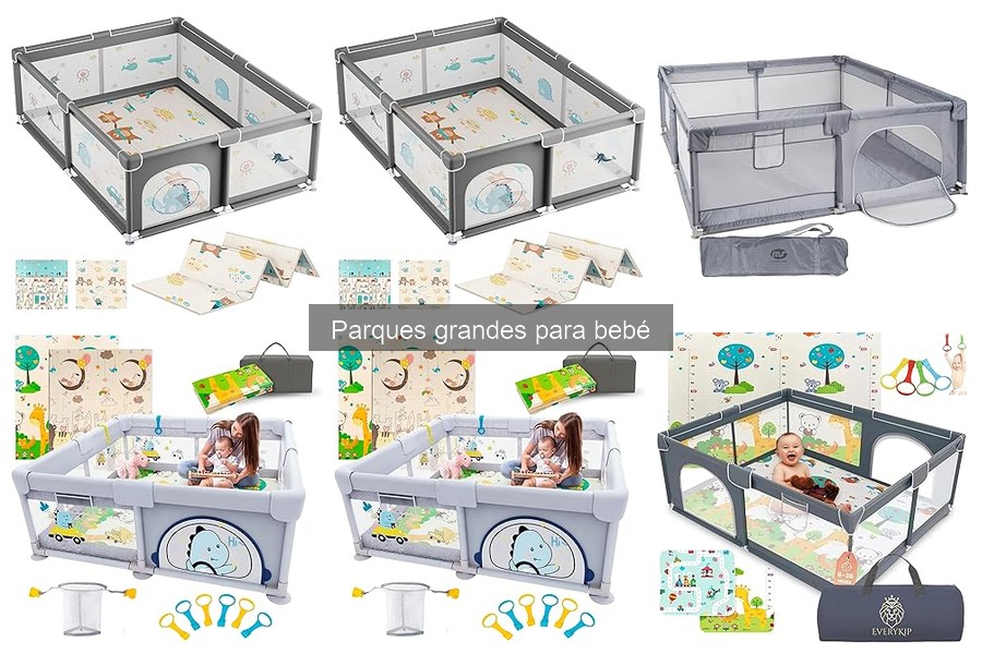 ¿Qué son los parques grandes para bebé? Características y usos